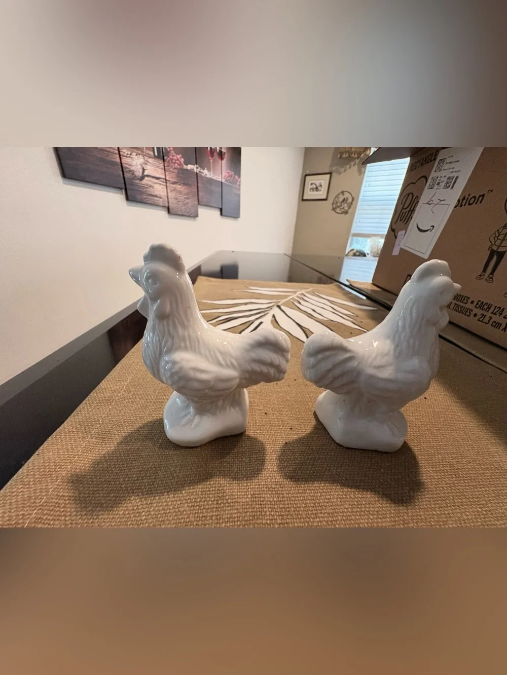 Vintage Chicken set of Salt and Pepper Shakers